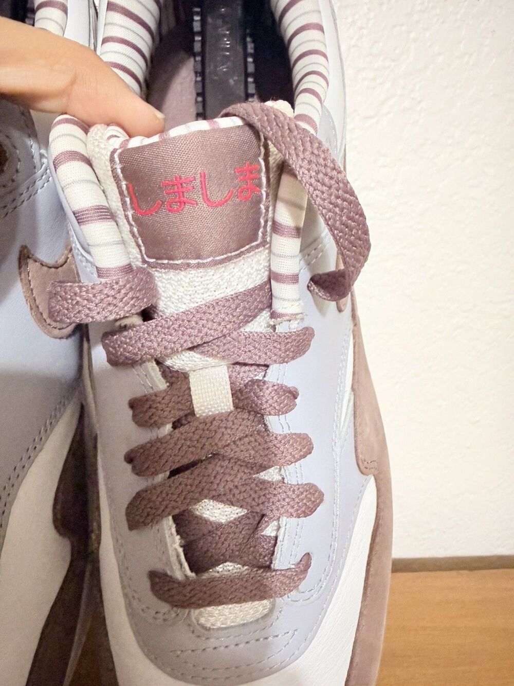 Nike Air Max 1 PRM Shima Shima Summit White Plum FB8916-100 Mens Size 11.5 - Picture 10 of 10